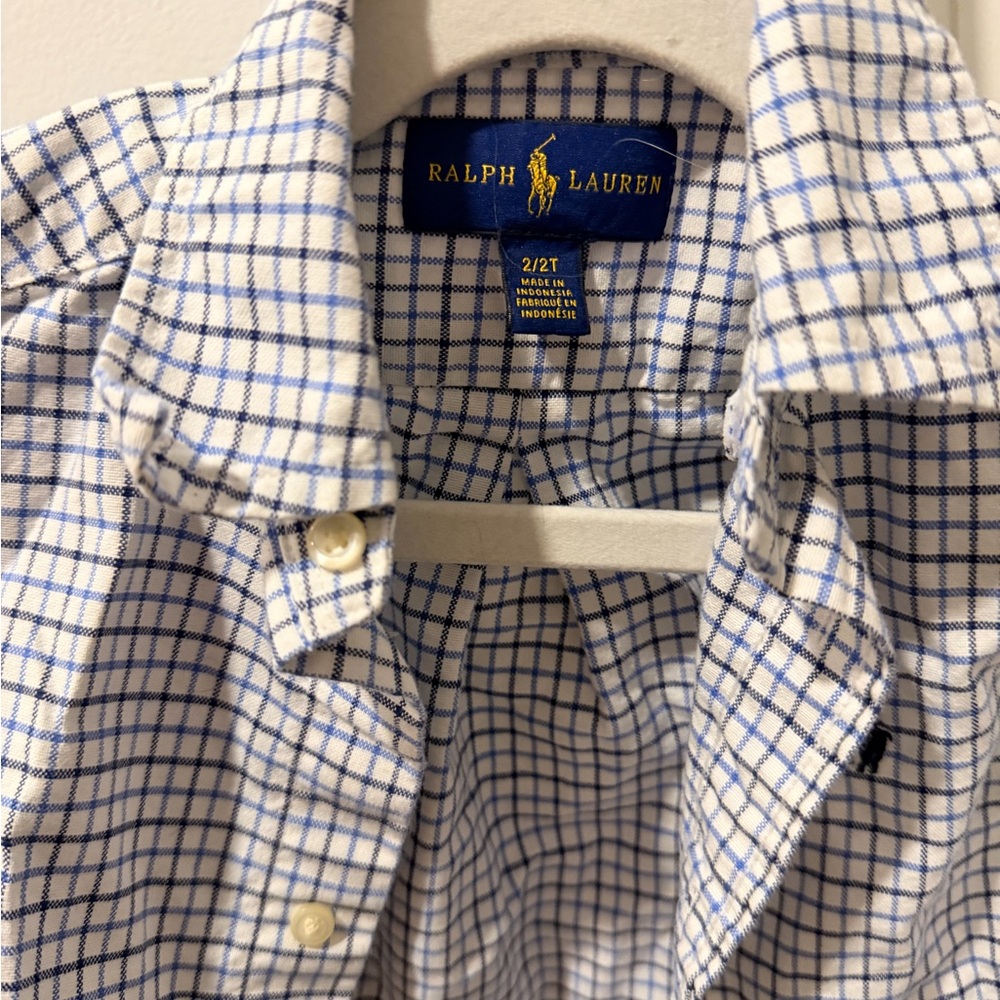 Two Ralph Lauren Button-Down Shirts - Toddler - Picture 7 of 9
